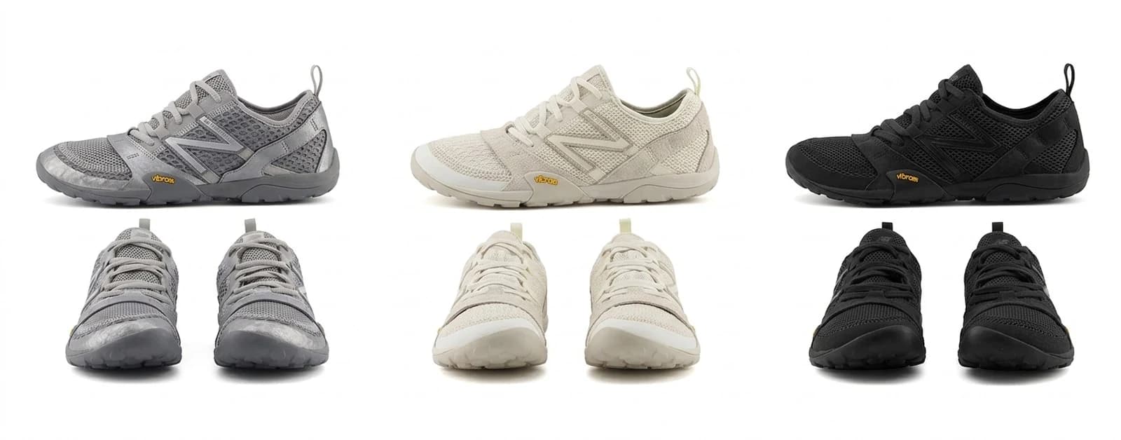New Balance 宽楦赤足鞋参考图