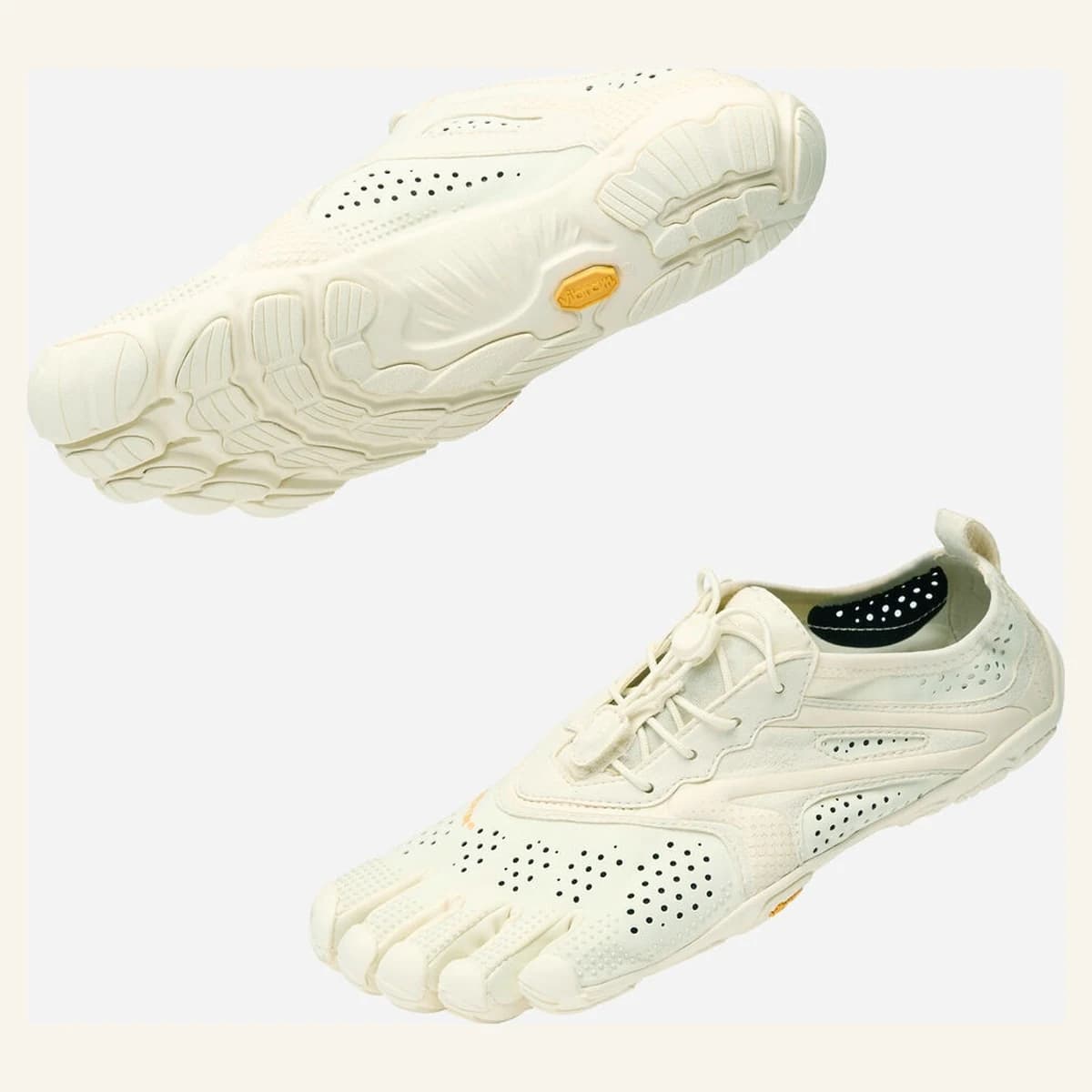 Vibram V-Run 女款米白展示图